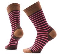 Smartwool - Women's Everyday Pin Stripe Crew Socks - Calze casual EU 42-45 marrone