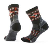 Smartwool - Women's Hike Light Cush. Floral Mid Crew Socks - Calze da trekking EU 34-37 grigio