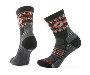 Smartwool - Women's Hike Light Cush. Floral Mid Crew Socks - Calze da trekking EU 34-37 grigio