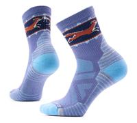 Smartwool - Women's Hike Light Cushion Fox Meadow Mid Crew - Calze da trekking EU 34-37 blu/lilla