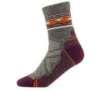 Calzini da donna Smartwool Hike Light Cushion Zig Zag Valley Mid Crew Socks Dimensioni dei calzini: 34-38 / Colore: viola