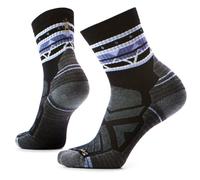 Smartwool - Women's Hike LT Cushion Zig Zag Valley Mid Crew - Calze da trekking EU 38-41 nero