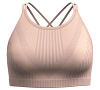 Smartwool - Women's Intraknit Strappy Bra - Reggiseno sportivo L fuchsia/marrone