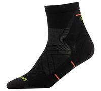 Calze Smartwool Run Zero Cushion Ankle nero giallo donna - S