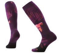 Smartwool - Women's Ski Full Cushion Alpine Auroras Stockings - Calze da sci EU 42-45 lilla
