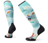 Smartwool - Women's Ski Targeted Cushion Snow Bunny Print OTC - Calze da sci Unisex L | EU 42|45 variopinto