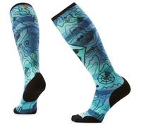Smartwool - Women's Ski Targeted Cushion Topo Treasure Socks - Calze da sci EU 42-45 turchese