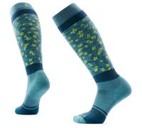 Smartwool - Women's Snowboard TC Wild Blossom OTC - Calze da sci EU 38-41 blu