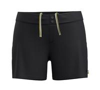 Smartwool Women's Sport Hike Short, Pantaloncini da Trekking Sportivi in Lana Merino da Donna, Nero, L