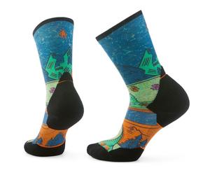 Smartwool - Women's Trail Run Targtd Cush. Mountain Crew Socks - Calze da running EU 42-45 variopinto