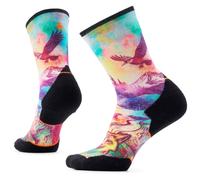 Smartwool - Women's Trail Run TC Serene Peak Print Crew - Calze da running EU 42-45 variopinto