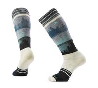 SMARTWOOL Ws Full Cushion OTC Twilight Vista - calze da snowboard - donna M (38-41) Beige/Grey/Light Blue woman Lana Merino