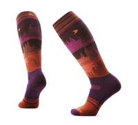 SMARTWOOL Ws Full Cushion OTC Twilight Vista - calze da snowboard - donna S (34-37) Purple/Red woman Lana Merino
