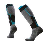 SMARTWOOL Ws Intraknit Targeted Cushion OTC - calze da snowboard - donna M (38-41) Grey/Light Blue woman Lana Merino