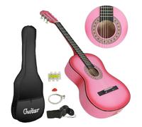 Smartxchoices 96,5 cm corde folk chitarra acustica per principianti amanti della musica Kids Gift 4 colori, pink
