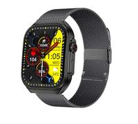 SMARTY 2.0 Orologio digitale da uomo automatico con cinturino in metallo SW090E, Nero, Moderno