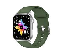 SMARTY2.0 - Smartwatch SW043F - Colore Verde - Chiamate Bluetooth, Assistente Vocale, 100 Modalità Sport, Resistenza all'Acqua IP68 - Cinturino in Silicone - Dimensioni 44.14 x 38.14 x 11.45 mm