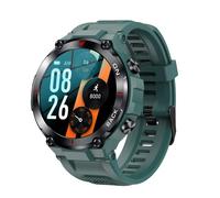 SMARTY2.0 - Smartwatch SW059C - Colore Verde - GPS Ottimizzato, Batteria ad Alta Efficienza, 20 Modalità Sport, Resistenza all'Acqua IP68 - Cinturino in Silicone - Dimensioni 50 x 14.5 mm