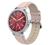 SMARTY2.0 - Smartwatch SW062B - Rosa/Rosso - Chiamata Bluetooth, Controllo del Sonno, cardio Frequenza Real-Time, Resistenza all'Acqua IP67 - Cinturino in PU - Dimensioni 39.8 x 10.5 mm (Rosa/Rosso)