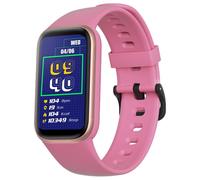 SMARTY2.0 - Smartwatch SW042D - Rosa - Frequenza Cardiaca, Monitoraggio Pressione e Ossigenazione, Modalità Sport, Resistenza all'Acqua IP68 - Cinturino in Silicone - Dimensioni 43 x 25 x 11 mm