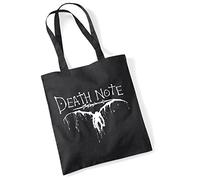 SMARTYPANTS Borsa tote ispirata ai manga dell'anime Death Note, Nero , Taglia unica