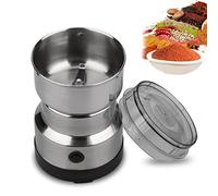 Smash Machine Multifunzione, Mini Macinacaffè Elettrico A 4 Lame, Macinacaffè Multifunzione in Acciaio Inossidabile per Cereali Noci Fagioli Spezie Fagioli Accessori da Cucina