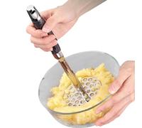 Smash Potatoes Tool, Potato Masher,Smasher da cucina in acciaio inox per il - Ricer portatile, Pares-Stick Patate per purè di patate, purè di cibo per bambini