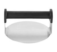 Smash - Pressa per hamburger, in acciaio inox, utensile manuale per carne, multifunzione, con impugnatura comoda, impugnatura antiscivolo, robusta per cucinare, 15 x 15 x 8 cm
