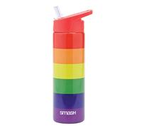 Smash Sipper in Acciaio Inox-Striscia Arcobaleno Bottiglia di Acqua Inossidabile, 750 ml
