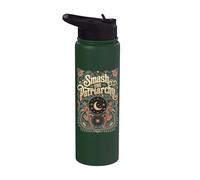 Smash The Patriarchy Diritti Delle Donne Femminismo Stainless Steel Insulated Water Bottle