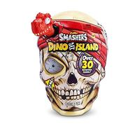 Smashers Dino Island Giant Skull, Shark, Over 30 Surprises Inside, Dinosaur Surprise Egg di ZURU (Shark)