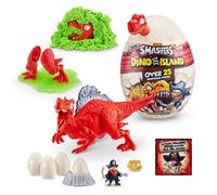 Smashers Dino Island Mega Egg Spinosaurus di Zuru, giocattoli di dinosauro per bambini dai 5 anni in su, include 25 sorprese, ottimo riempito con melma, sabbia e altro, dai 5 anni in su
