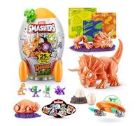 Smashers Dino vs Aliens Medium di ZURU, uovo giocattolo da distruggere per bambini (TRICERATOPS)
