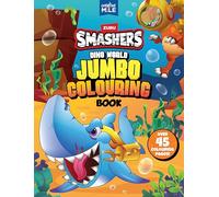 Smashers Dino World Jumbo Colouring Book