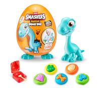Smashers Junior Dino Dig Uovo grande Oltre 18 sorprese, combinazioni, stampo, dinosauro, giocattoli per la prima infanzia, costruire il gioco sensoriale, per bambini da 18 mesi a 3 anni (Brontosaur)