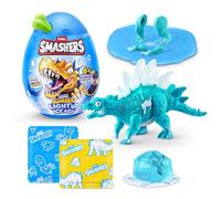 Smashers Jurrassic Ice Age Mini Egg (Spinosaurus) by ZURU - Giocattolo dinosauro da aprire con oltre 6 sorprese, slime e slime a cubetti di ghiaccio, dino che si illumina, per bambini dai 3 anni in su