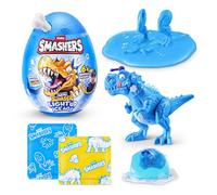 Smashers Jurrassic Ice Age Mini Egg (T-Rex) by ZURU - Giocattolo dinosauro da aprire con oltre 6 sorprese, slime e slime a cubetti di ghiaccio, dino che si illumina, per bambini dai 3 anni in su