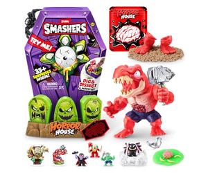 Smashers Mega Horror House di ZURU, giocattolo interattivo, giocattolo da collezionare per bambini e ragazzi, Large (30 cm), (Dinosaur)