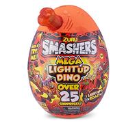 Smashers collezionabile - mega light up dino egg con dinosauro da montare luci e suoni e tante sorprese