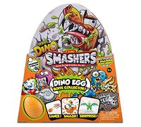 Smashers Super Egg - Scatola in latta da collezione con esclusivo Smasher Serie 3 Dino by Zuru