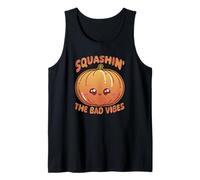 Smashin' The Bad Vibes Zucca Kawaii Carino Divertente Canotta