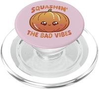 Smashin' The Bad Vibes Zucca Kawaii Carino Divertente PopSockets PopGrip per MagSafe