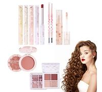 smashing Kit Trucco Completo - Ombretto Palette Trucco Cosmetico Essenziale,Makeup Essential, Palette di ombretti, Trucco Professionale a Lunga Durata da 8 Pezzi