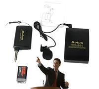 smashing Microfono Lavalier - Sistema microfono wireless portatile microfono auricolare - Altoparlante amplificatore vocale per insegnare alle guide turistiche di conferenza yoga