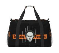Smashing Pumpkins - Borsa da viaggio impermeabile per uomo e donna, colore: Nero/Bianco