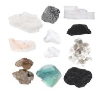 SMASOLO 1 scatola Kit Geologia per Campioni di Minerali e Rocce Naturali Set Educativo Scienze con Custodia Leggera Organizzata Modello Interattivo per Studio Geologico e Collezione Rocce