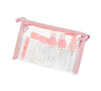 SMASOLO 1 set Bottiglie per Cosmetici Portatili Contenitori Vuoti per Crema e Lozione Resistente per Viaggi e Facile Riempire e Riutilizzare