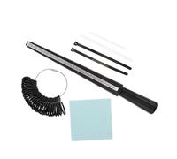 SMASOLO 1 Set Strumento di Misurazione Dell'Anello Nastro di Misurazione Kit per La Realizzazione di Anelli Strumento di Misurazione Dell'Anello Strumento di Misurazione della