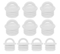 SMASOLO 10 pezzi Tappi Scarico Secchio Mop in Silicone Resistente Facili da Installare e Sostituire Stopper Antigoccia per Pulizia e Uso Commerciale