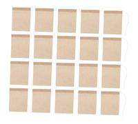 SMASOLO 100 pezzi Bustine Filtro per Tè Sfuso Sacchetti Non Candeggiati in con Coulisse Sacchetto e Spezie per Infusione Facile e Sicura